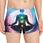 Chakras Of The Universe Print Men's Boxer Briefs