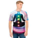 Chakras Of The Universe Print Men's T-Shirt