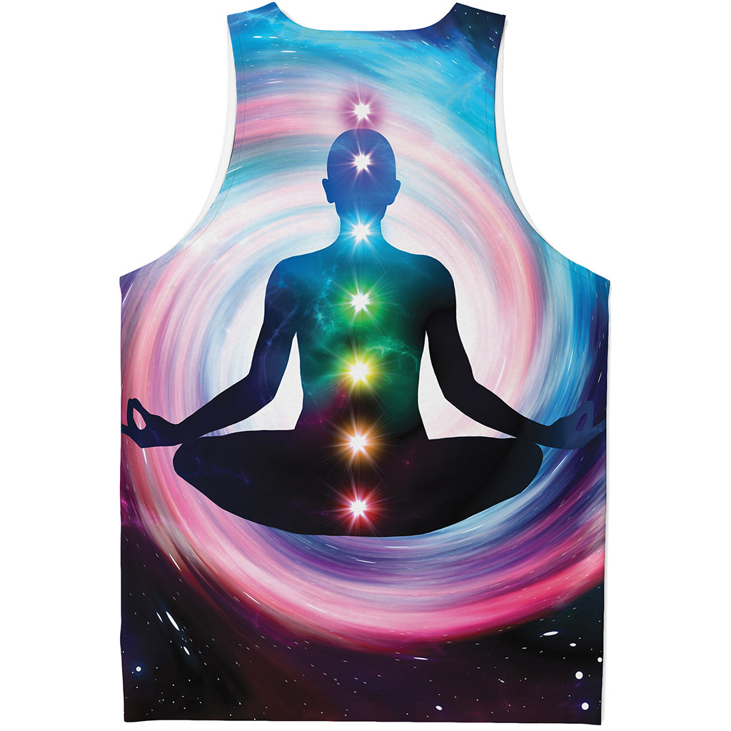 Chakras Of The Universe Print Men's Tank Top