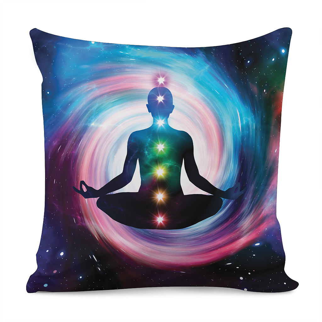 Chakras Of The Universe Print Pillow Cover
