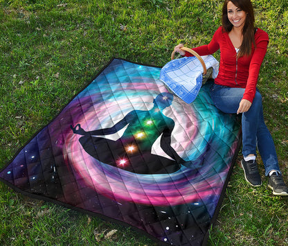 Chakras Of The Universe Print Quilt