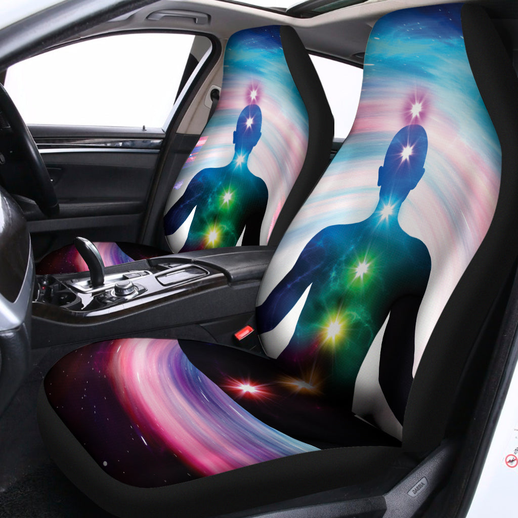 Chakras Of The Universe Print Universal Fit Car Seat Covers