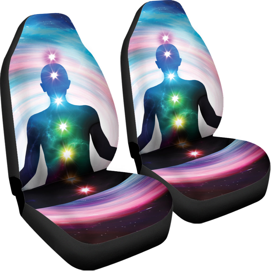 Chakras Of The Universe Print Universal Fit Car Seat Covers