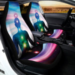 Chakras Of The Universe Print Universal Fit Car Seat Covers