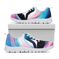 Chakras Of The Universe Print White Running Shoes