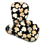 Champignon Mushroom Pattern Print Boxing Gloves