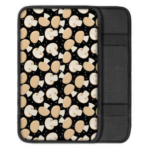 Champignon Mushroom Pattern Print Car Center Console Cover