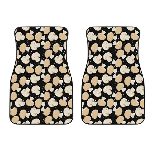 Champignon Mushroom Pattern Print Front Car Floor Mats