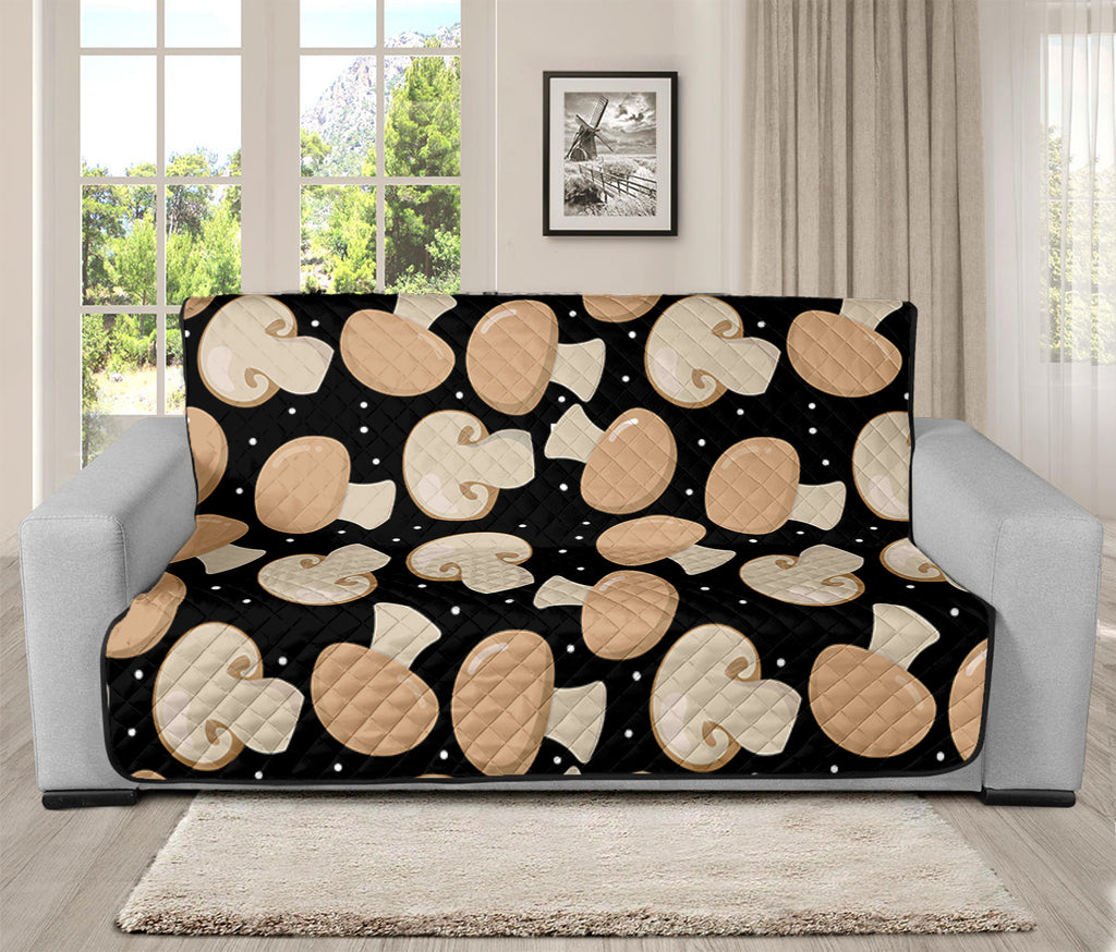 Champignon Mushroom Pattern Print Futon Protector