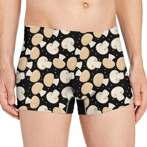 Champignon Mushroom Pattern Print Men's Boxer Briefs