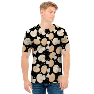 Champignon Mushroom Pattern Print Men's T-Shirt