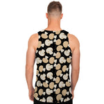 Champignon Mushroom Pattern Print Men's Tank Top