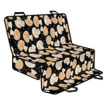 Champignon Mushroom Pattern Print Pet Car Back Seat Cover