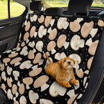 Champignon Mushroom Pattern Print Pet Car Back Seat Cover