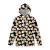 Champignon Mushroom Pattern Print Pullover Hoodie