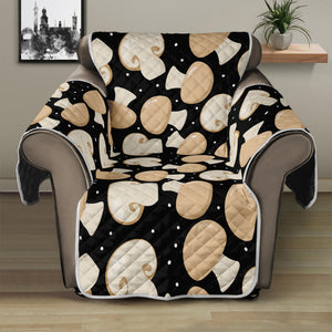 Champignon Mushroom Pattern Print Recliner Protector