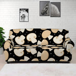 Champignon Mushroom Pattern Print Sofa Cover