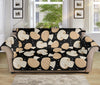 Champignon Mushroom Pattern Print Sofa Protector