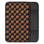 Cheeseburger Pattern Print Car Center Console Cover