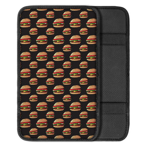 Cheeseburger Pattern Print Car Center Console Cover