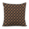 Cheeseburger Pattern Print Pillow Cover