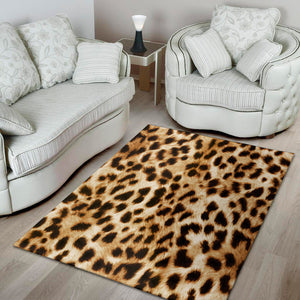 Cheetah Print Area Rug