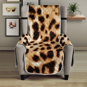 Cheetah Print Armchair Protector