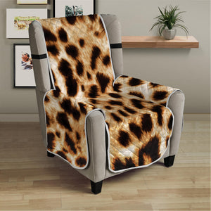 Cheetah Print Armchair Protector