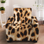 Cheetah Print Armchair Slipcover