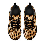 Cheetah Print Black Sneakers