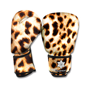 Cheetah Print Boxing Gloves