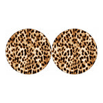 Cheetah Print Car Coasters