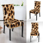 Cheetah Print Dining Chair Slipcover