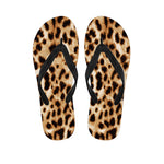 Cheetah Print Flip Flops