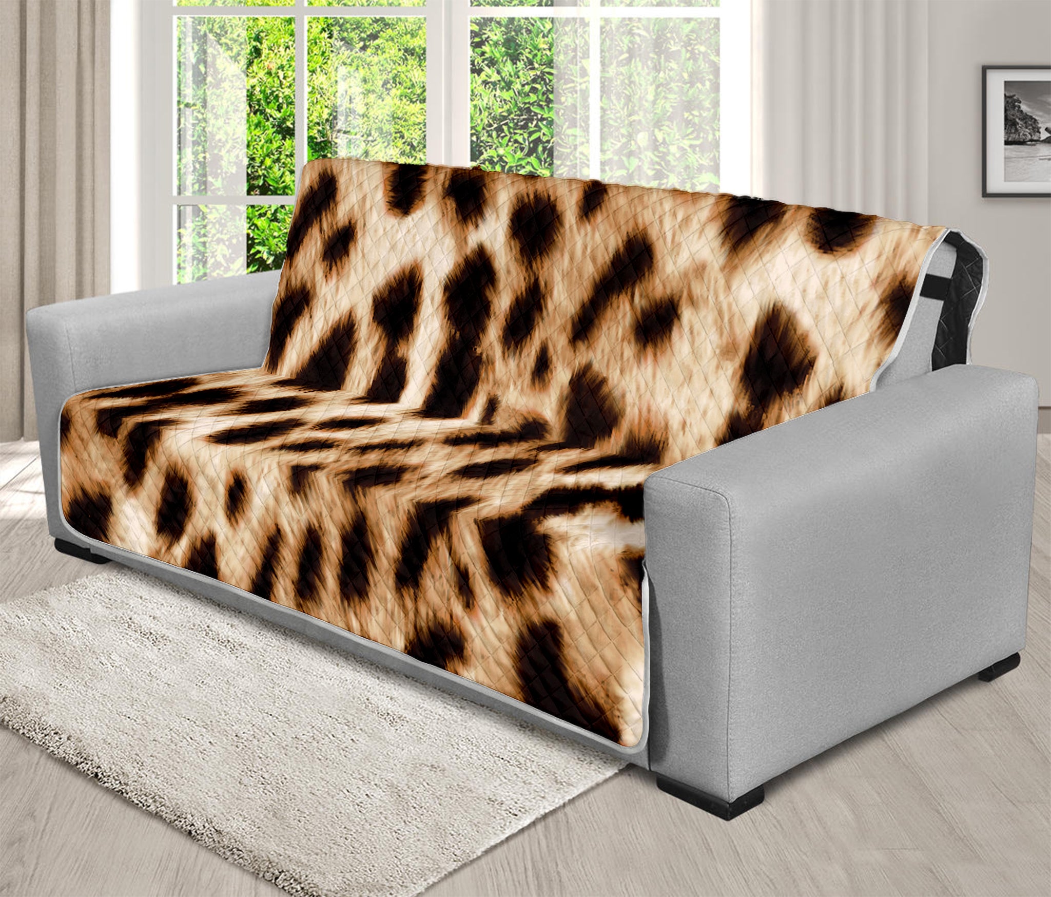 Cheetah Print Futon Protector