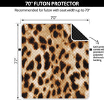 Cheetah Print Futon Protector