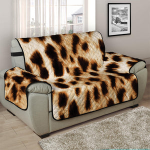 Cheetah Print Half Sofa Protector