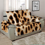 Cheetah Print Half Sofa Protector