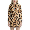 Cheetah Print Hoodie Dress