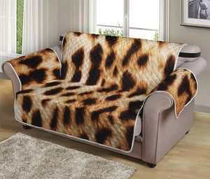 Cheetah Print Loveseat Protector