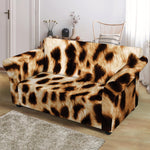 Cheetah Print Loveseat Slipcover