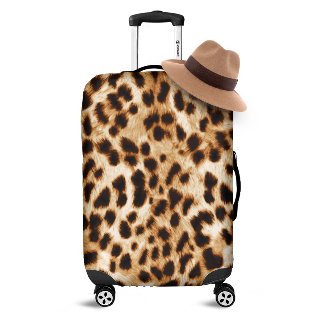 Cheetah Print Luggage Cover