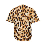 Cheetah Print Men's Baseball Jersey