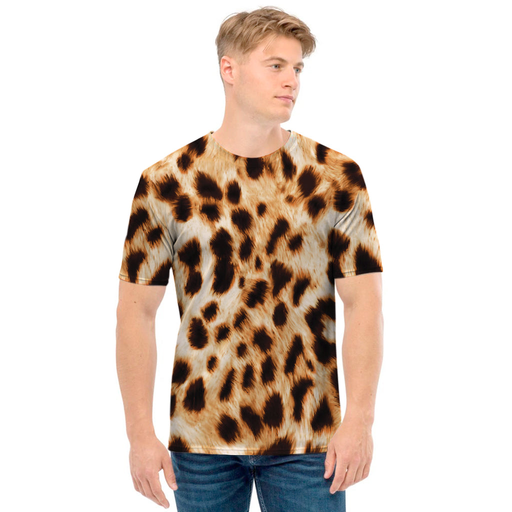 Cheetah Print Men's T-Shirt