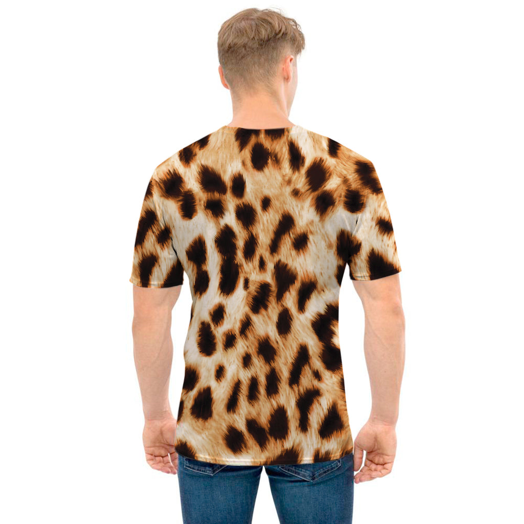 Cheetah Print Men's T-Shirt