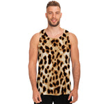 Cheetah Print Men's Tank Top