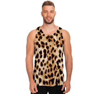 Cheetah Print Men's Tank Top