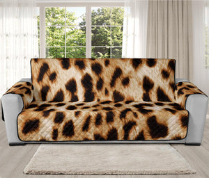 Cheetah Print Oversized Sofa Protector