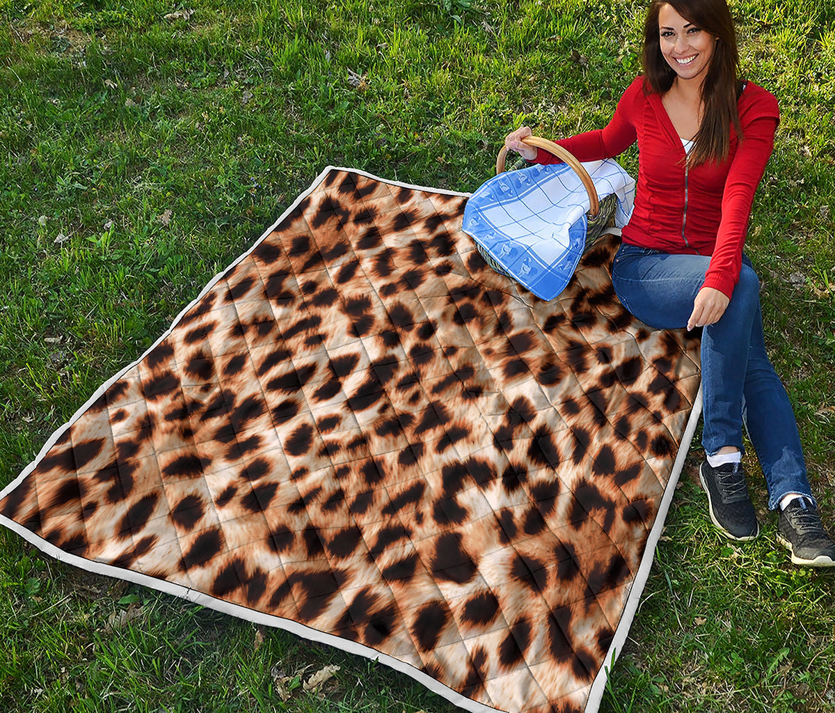 Cheetah Print Quilt