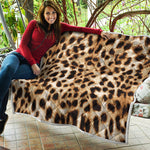 Cheetah Print Quilt